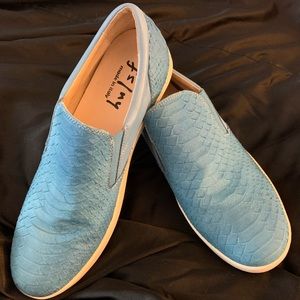 Oasis Lt. Blue Loafers